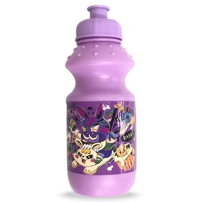 Eazy Kids - Set of 2 - Lunch Box & Water Bottle - Rabbit Purple